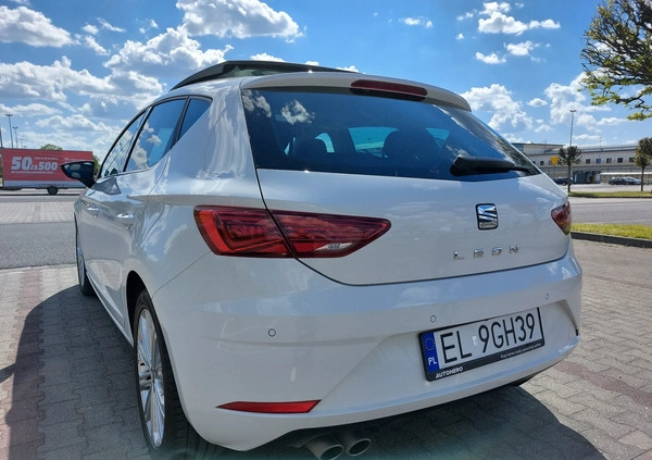 Seat Leon cena 70050 przebieg: 61700, rok produkcji 2019 z Łódź małe 562